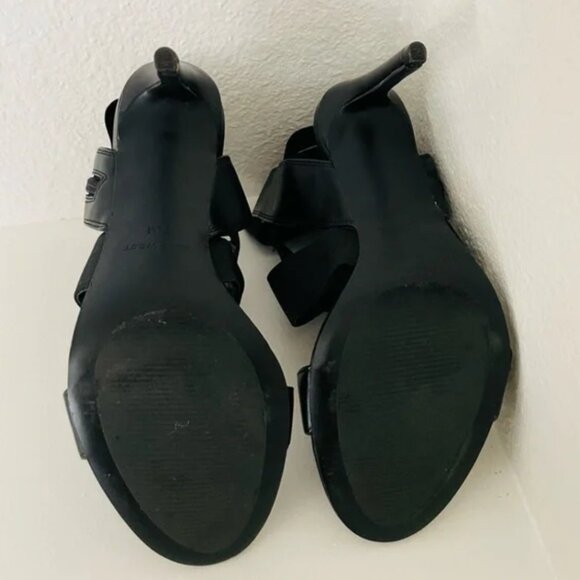 Nine West Jellicao Black Heels Size 6.5 - Picture 3 of 3